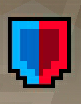 The icon when the same amount of players were alive after the end of the timer. It means a draw.