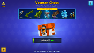 The various prizes offered by the chest.