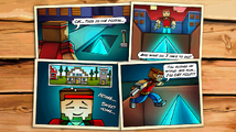 The last story comic for Pixelated World.