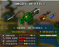 The Angry Reptile, which was the upgrade of the Razor Thrower. It was replaced by the current Razor Thrower in the 8.3.0 update. It appeared to the form of a green alligator with a circular razor in its mouth.