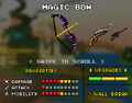 The old design of the Magic Bow.